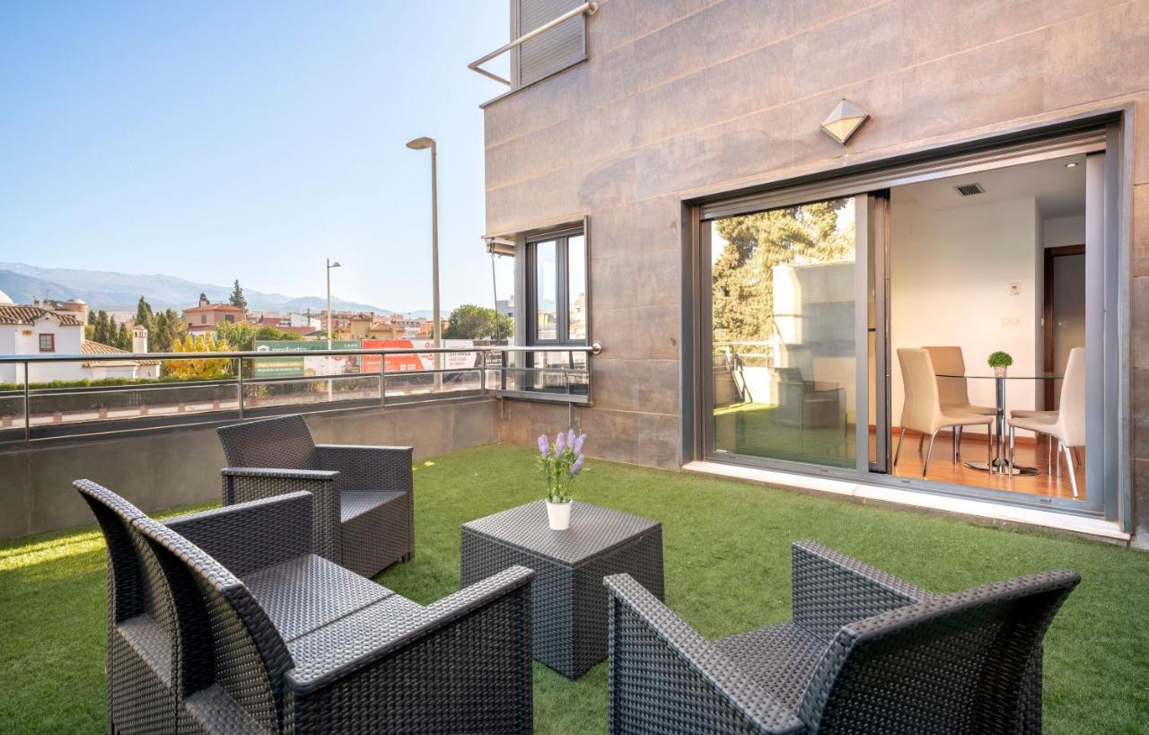 Appartamento Enjoygranada Lujo Piscina Y Parking Esterno foto